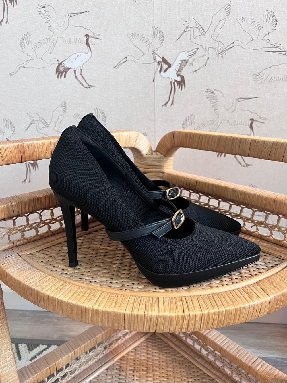 Cosy island black pumps heels NEW - Picture 4 of 6